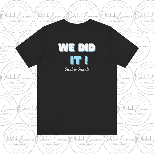 "CLASS OF 2025" Black Short Sleeve Tee