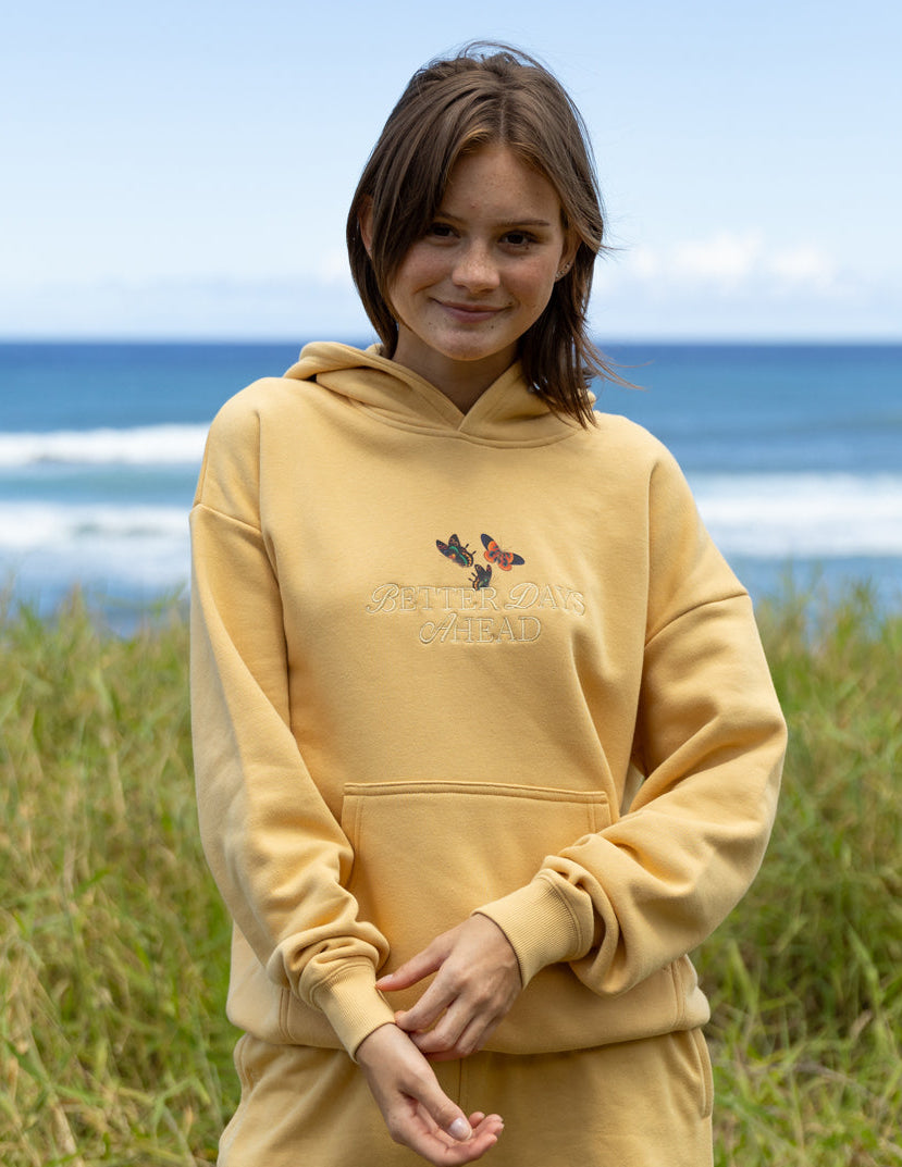 Better Days Butterfly Unisex Hoodie