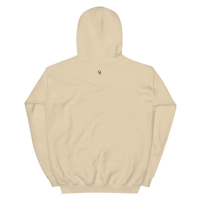 "God is Good all the time" Embroidered Cream colored Unisex Hoodie