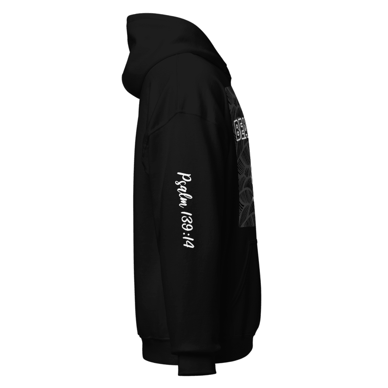 "Beautiful the way God made me" Unisex Hoodie