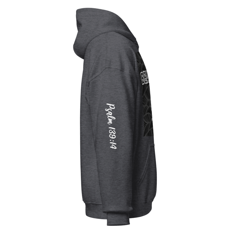 "Beautiful the way God made me" Unisex Hoodie