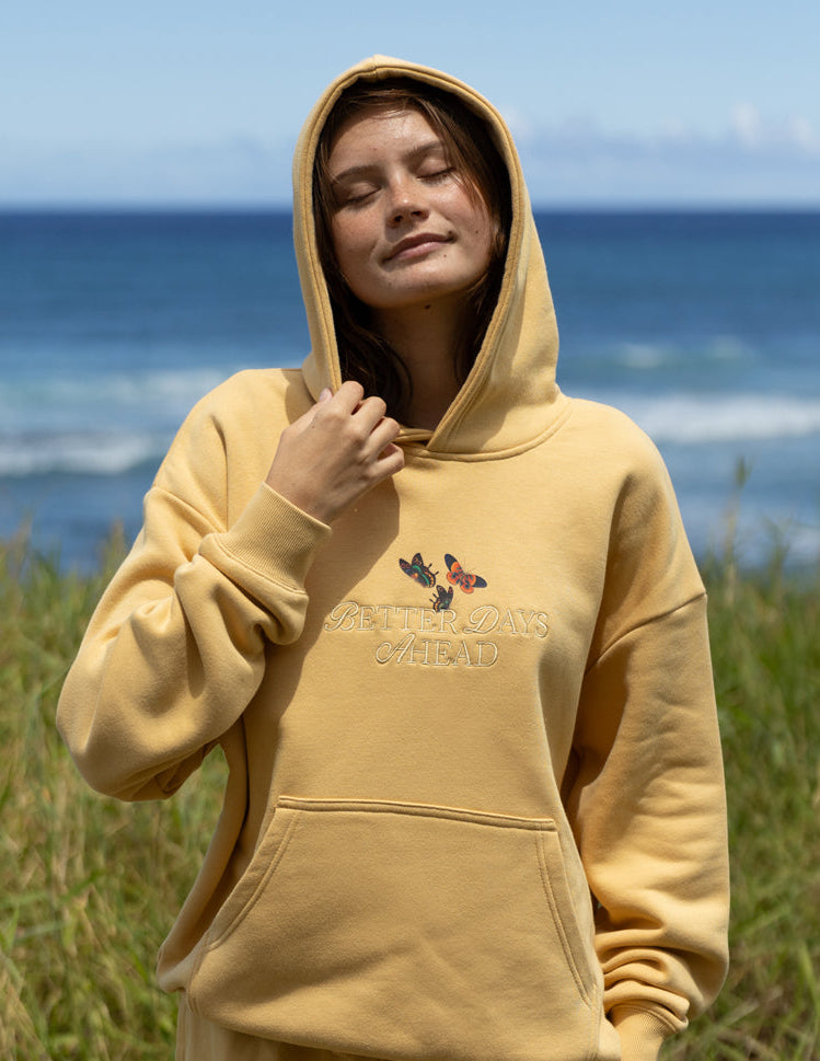 Better Days Butterfly Unisex Hoodie