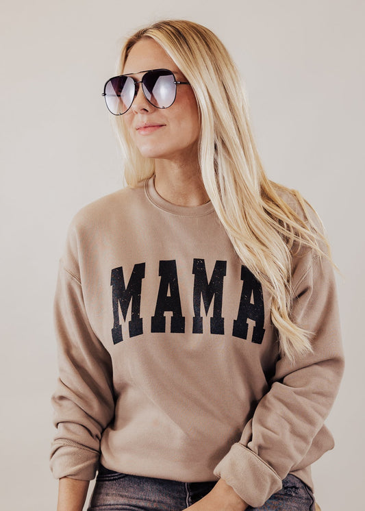 Mama Sweatshirt *Tan (S-2x)