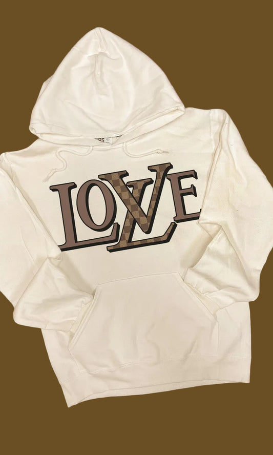 Designer Love Graphic Hoodie