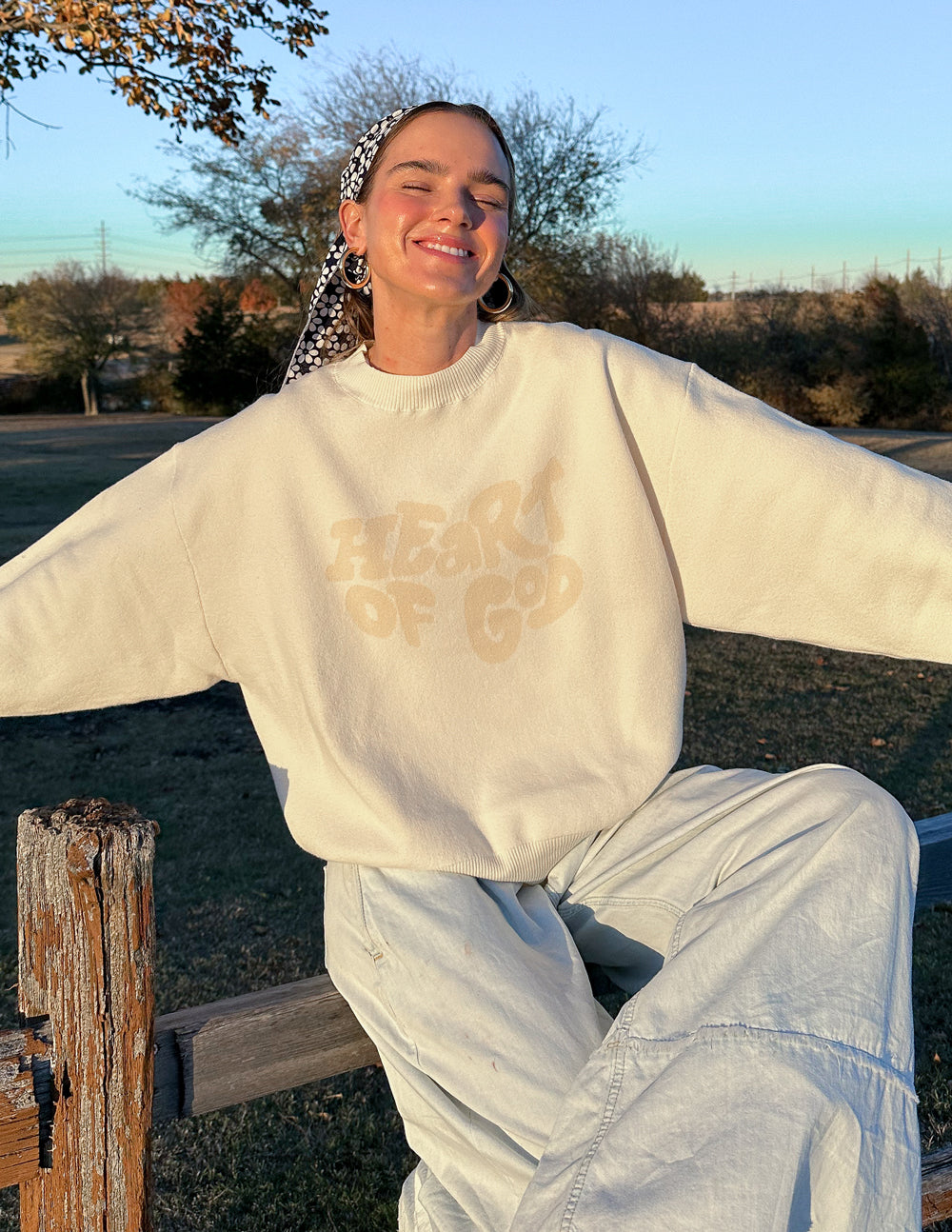 Heart of God Knit Sweater