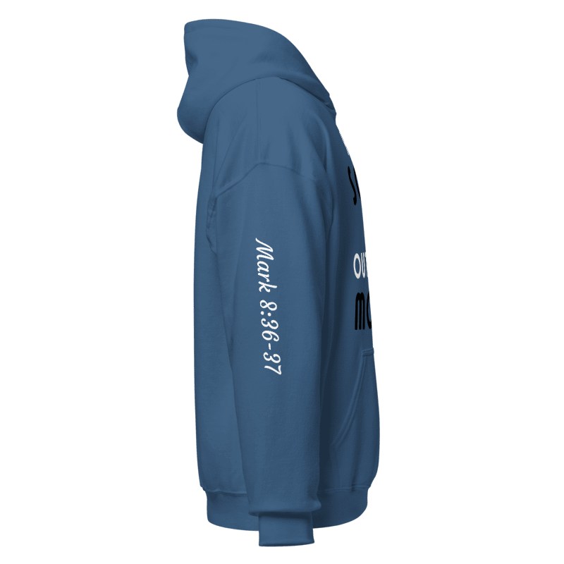 "Your soul outweighs Money" Unisex Hoodie