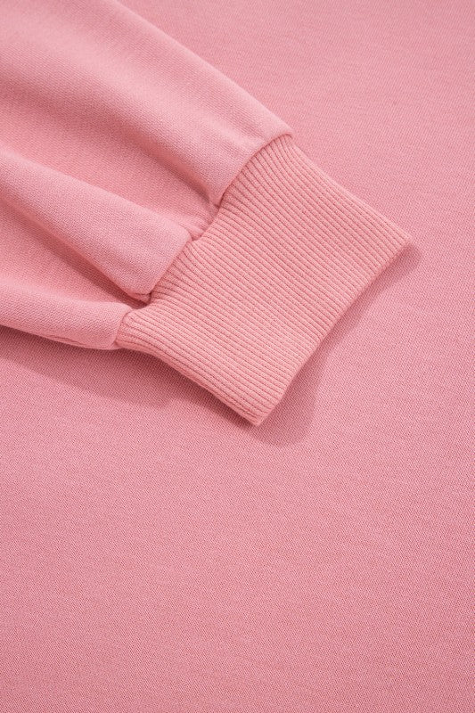 Floral Patchwork Long Sleeve Sweatshirt