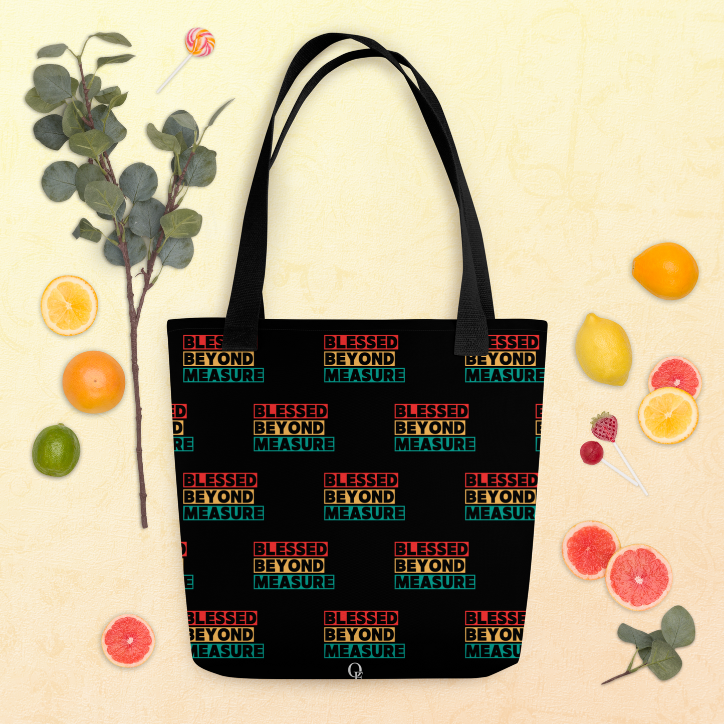 "Blessed Beyond Measure" Tote bag