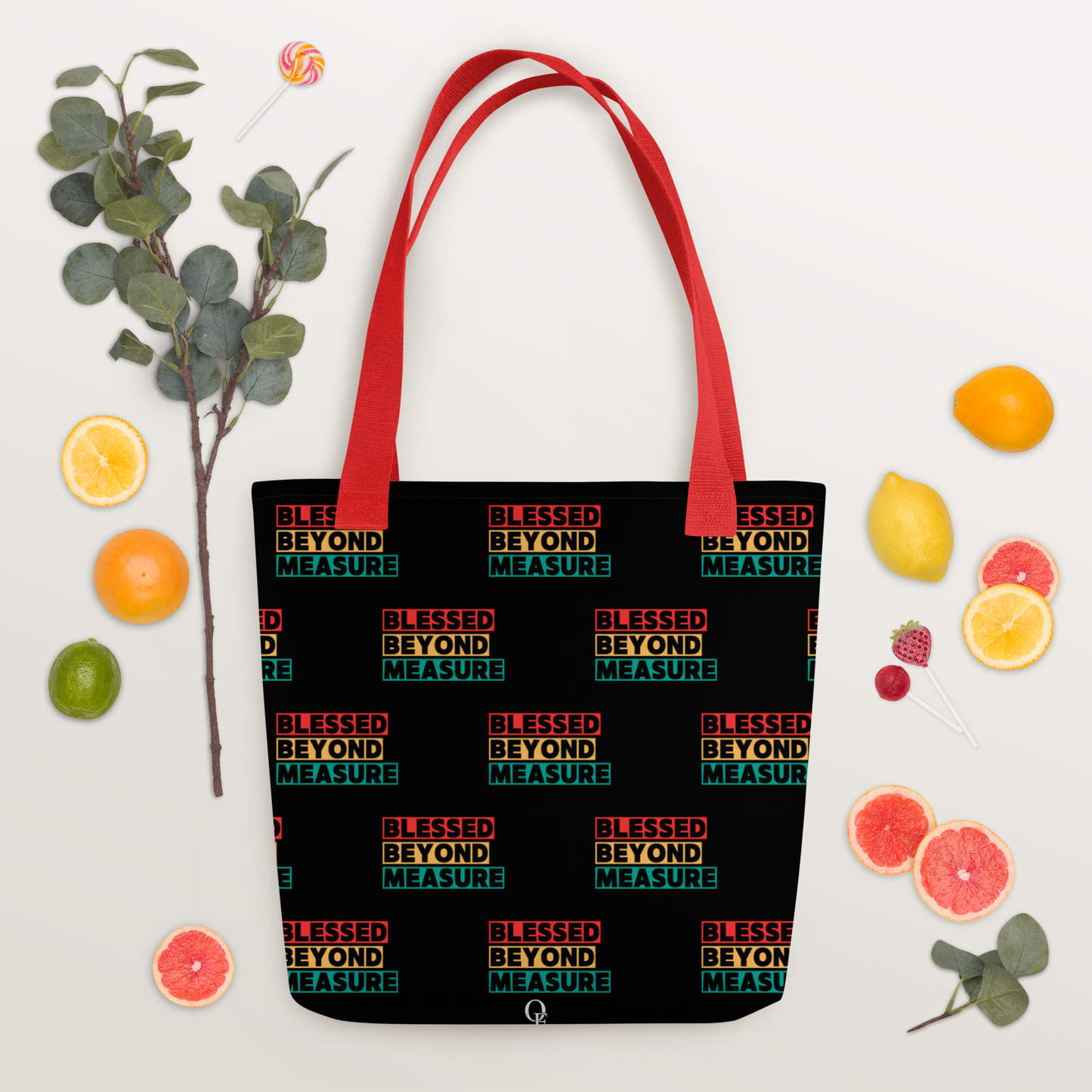"Blessed Beyond Measure" Tote bag