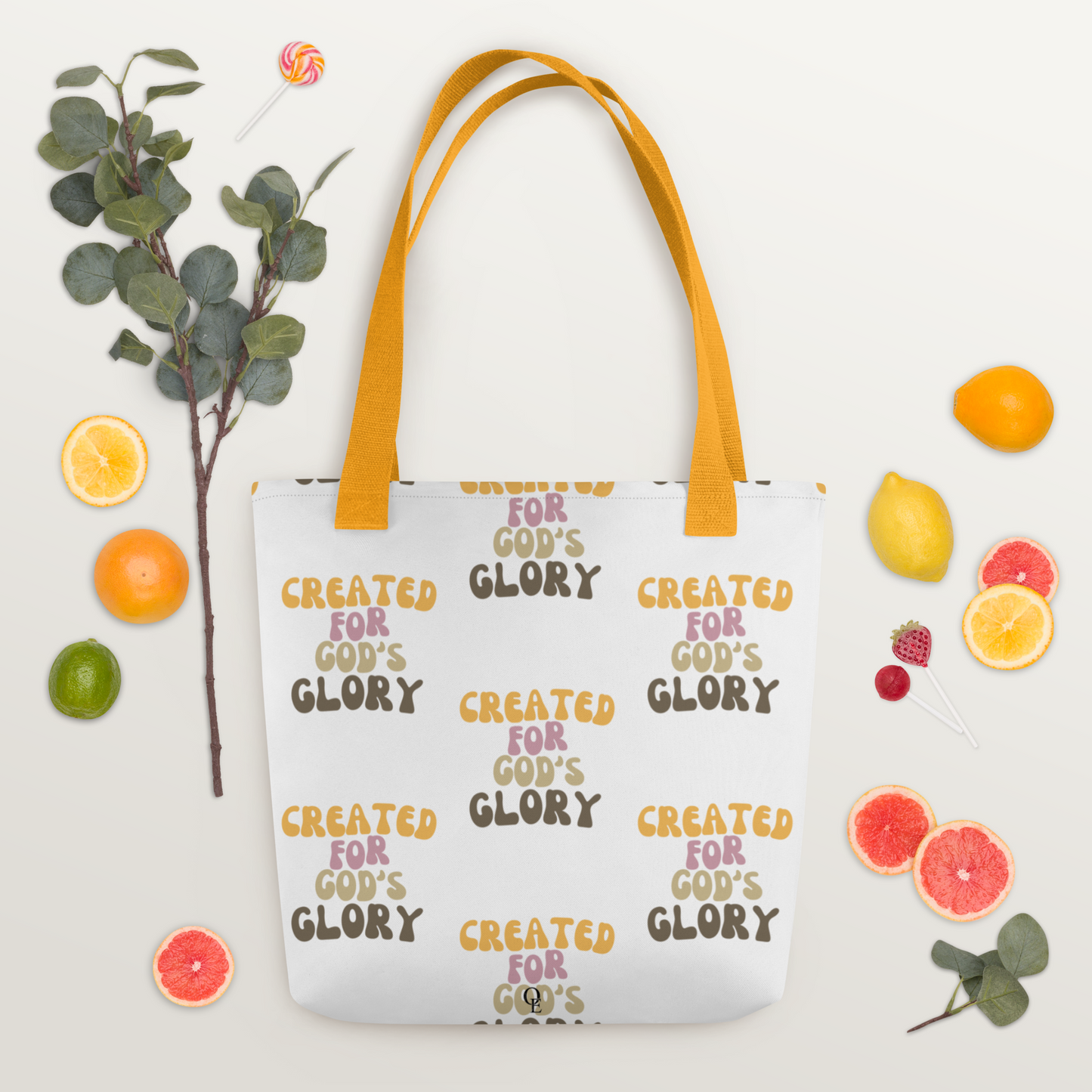 "Created for God's Glory" Tote bag