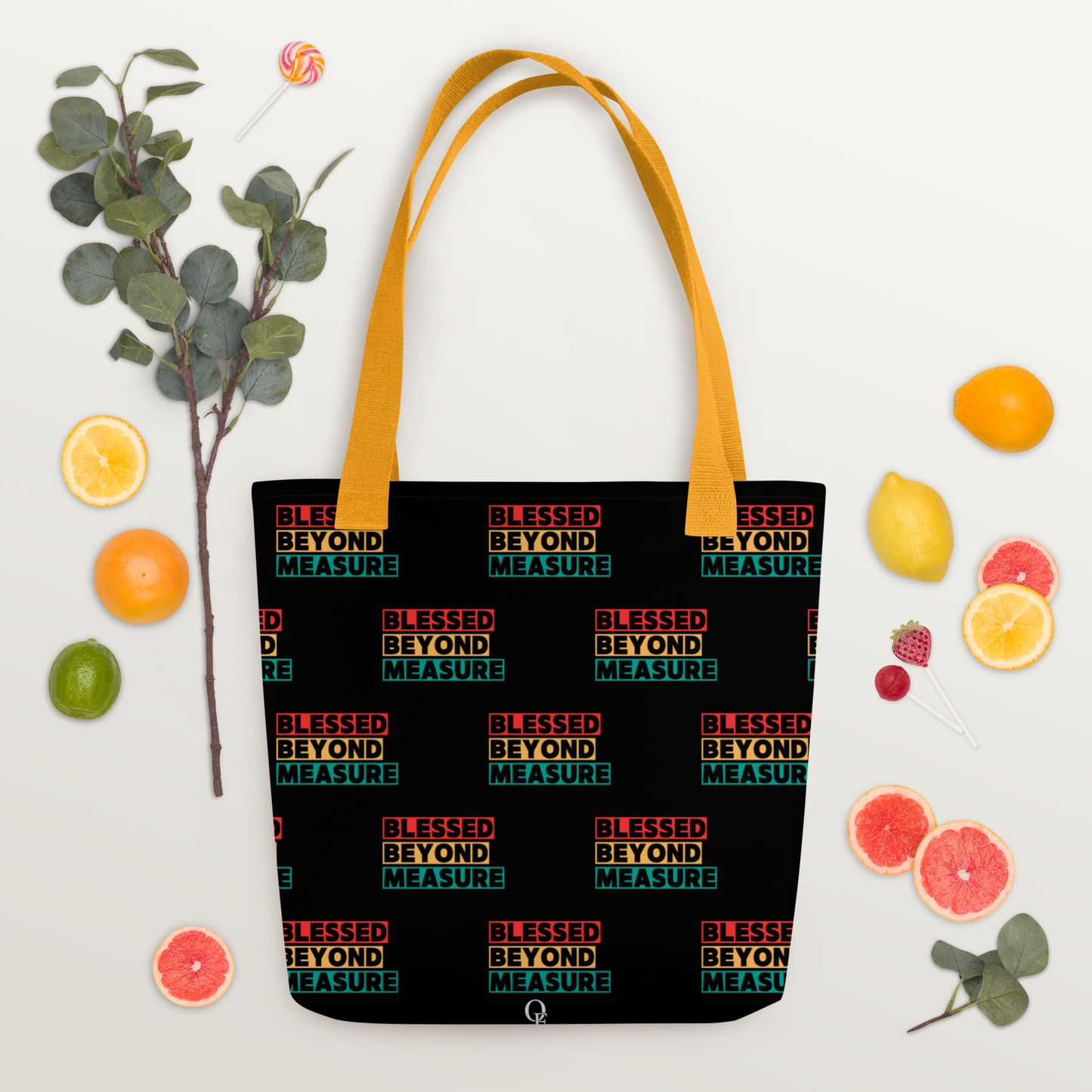 "Blessed Beyond Measure" Tote bag