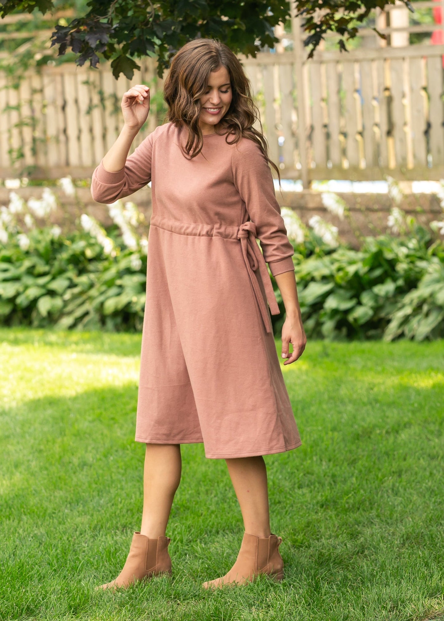 Blair Long Sleeve Midi Dress - FINAL SALE