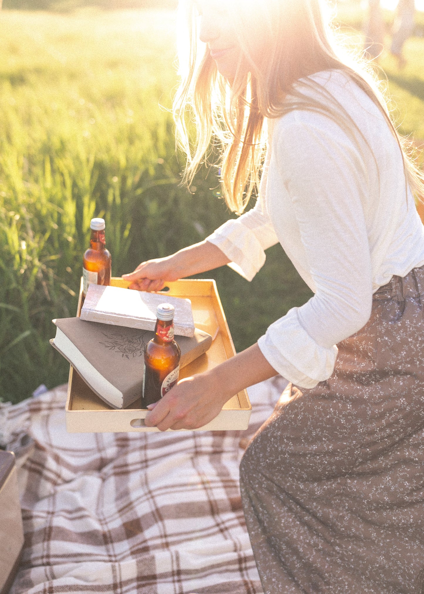 Braylyn Floral Midi Skirt - FINAL SALE