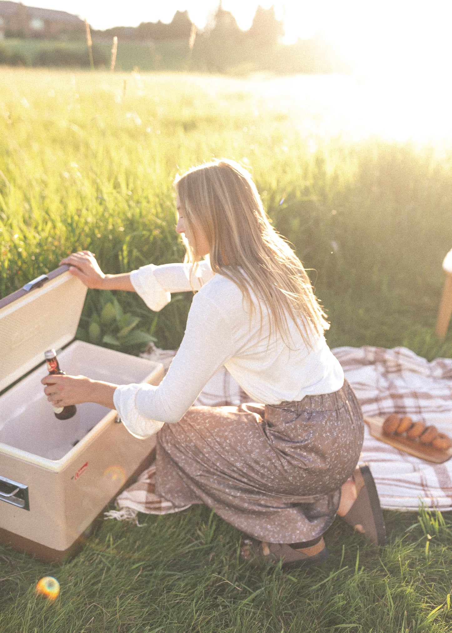 Braylyn Floral Midi Skirt - FINAL SALE