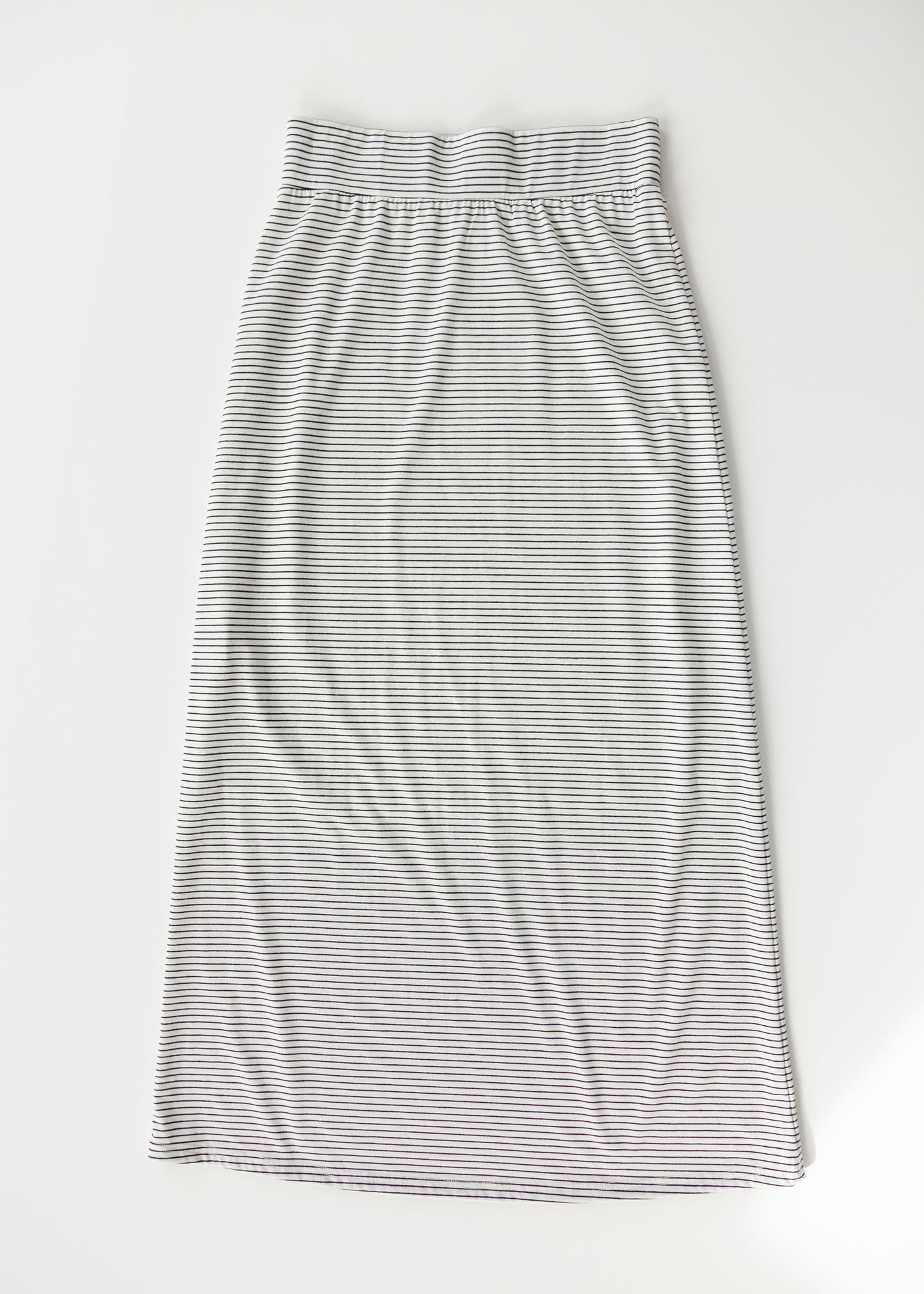 Clarise Striped Premium Knit Maxi Skirt
