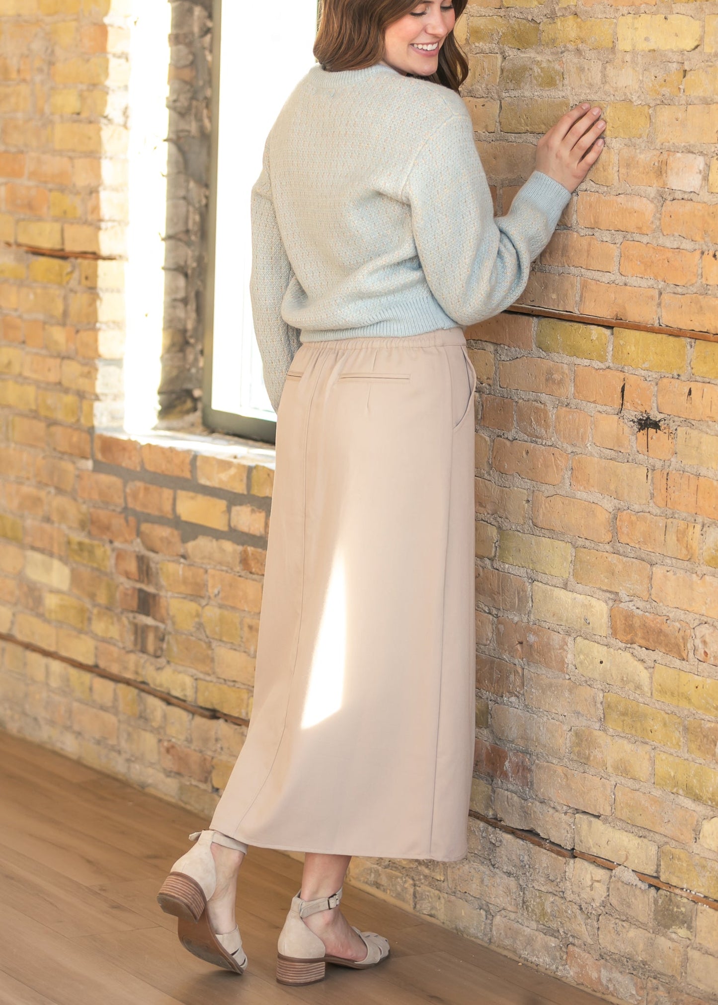 Dylan Midi Trouser Skirt