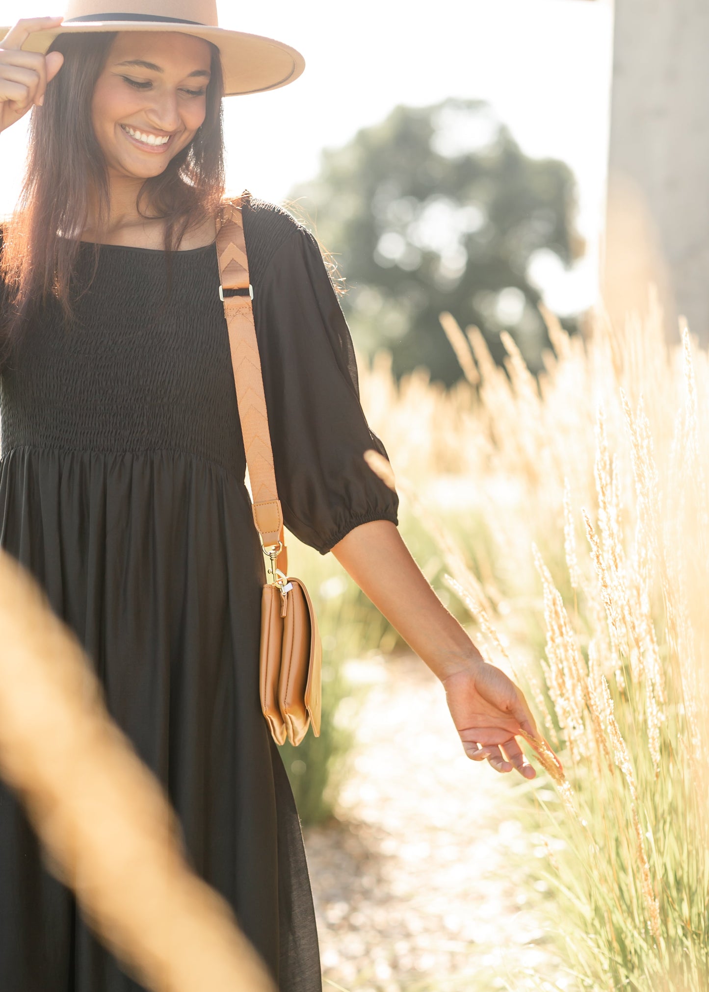 Kayleen Smocked Bodice Maxi Dress - FINAL SALE