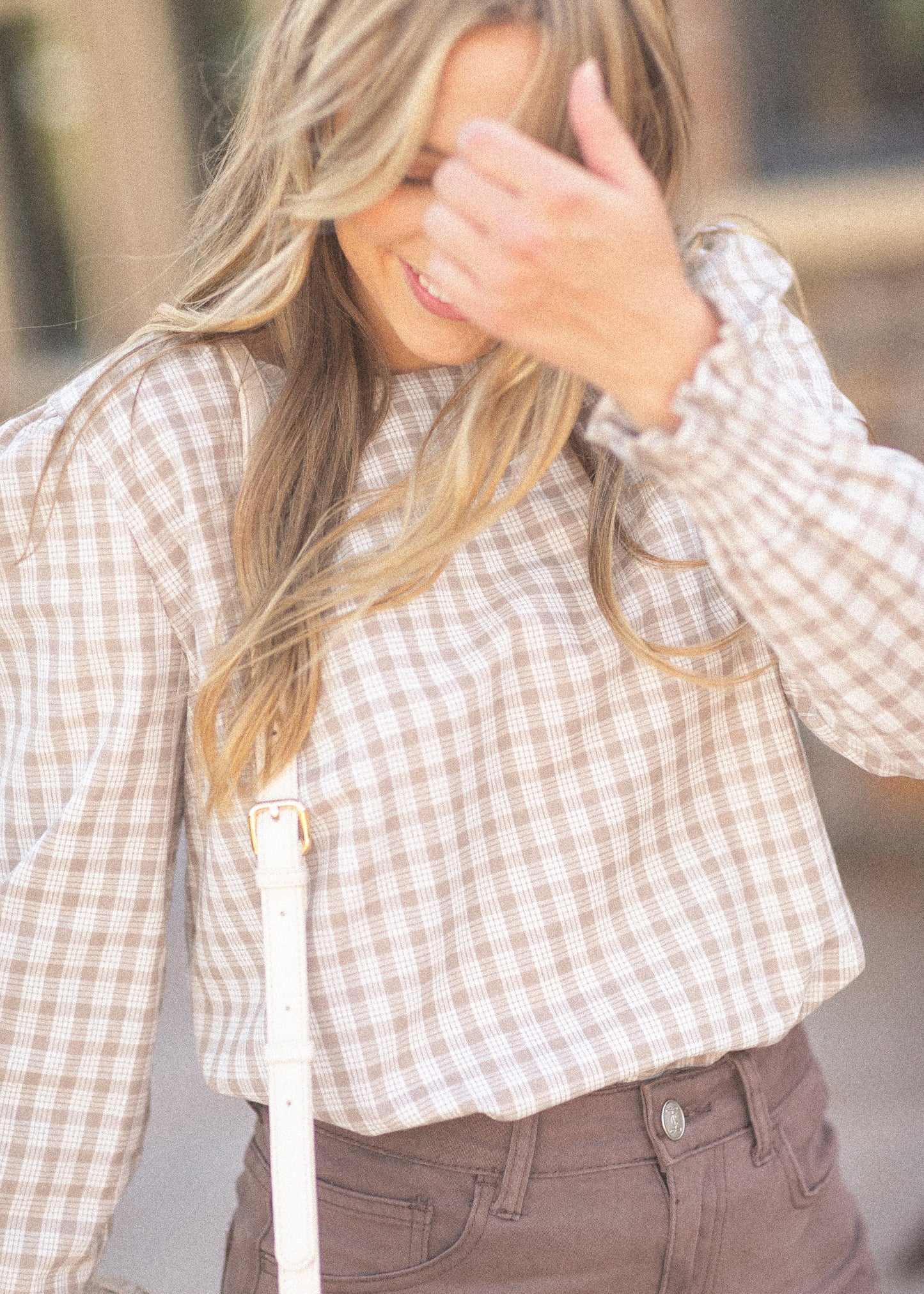 Blake Cinched Sleeve Blouse