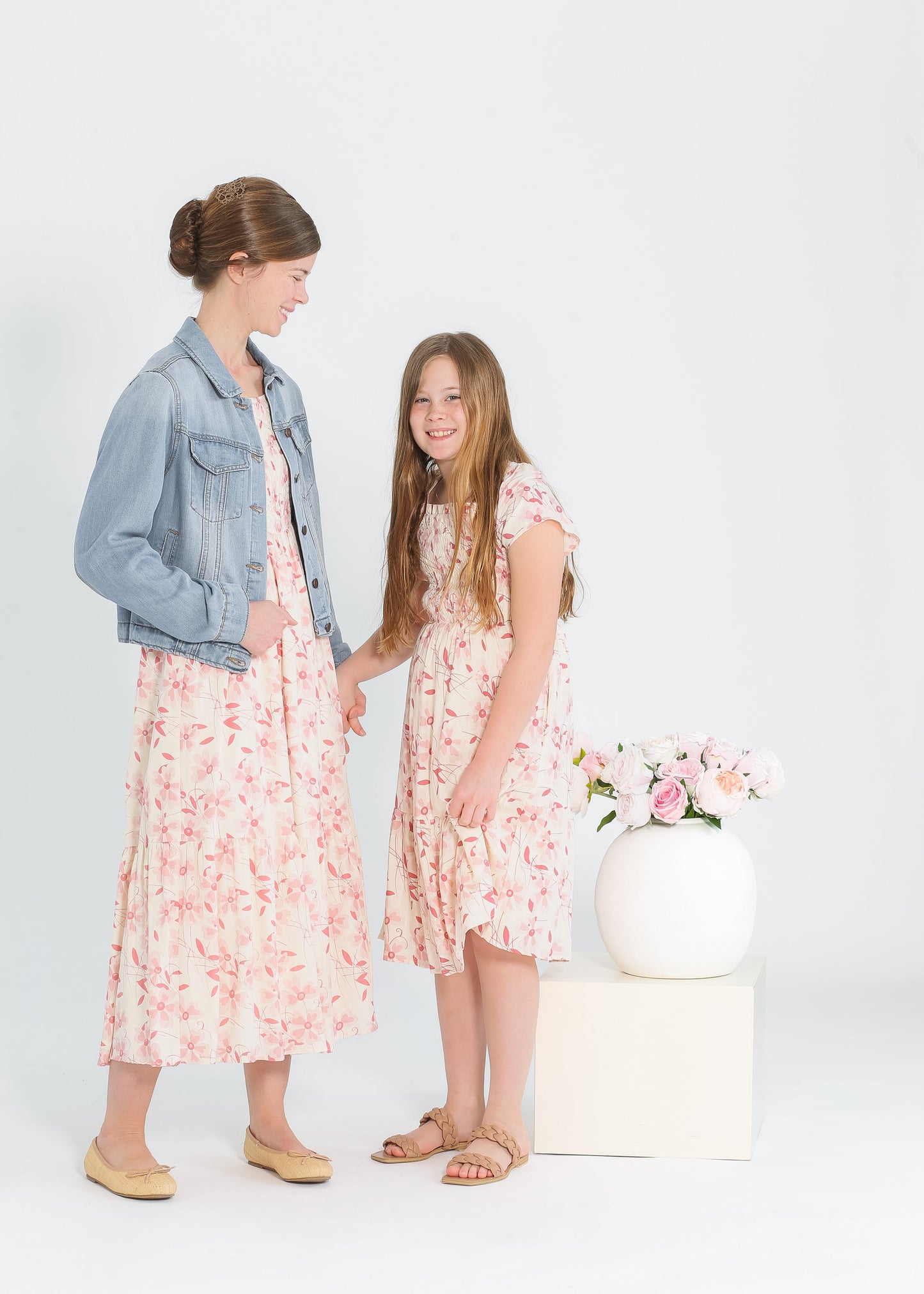 Summer Cap Sleeve Midi Dress - FINAL SALE