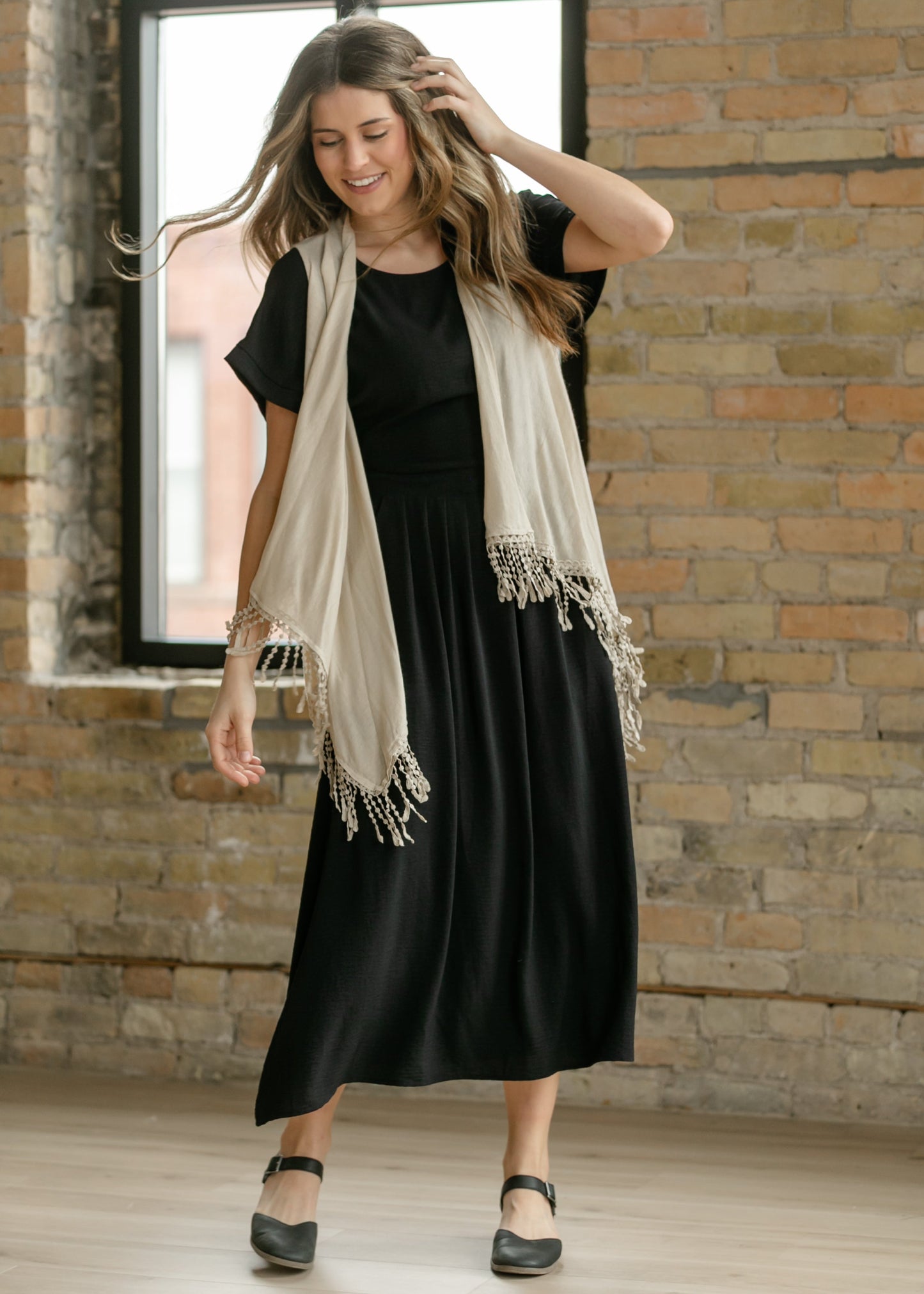Winslet Tasseled Sleeveless Cardigan - FINAL SALE